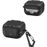 Techsuit Калъф за Samsung Galaxy Buds 4 / Buds 4 Pro - CarbonFiber - Techsuit - Черен