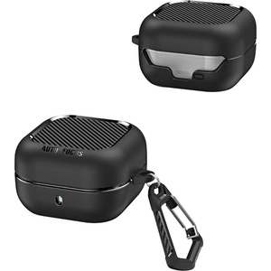 Techsuit Калъф за Samsung Galaxy Buds 4 / Buds 4 Pro - CarbonFiber - Techsuit - Черен
