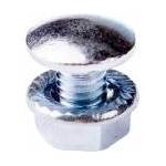 Baks Srubaz mushroom bar + barbed collar cap SGK M6X10 651041 /100pcs, /
