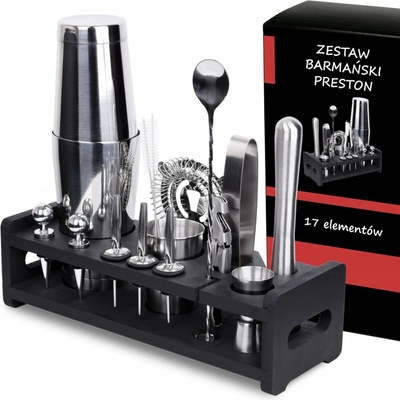 ShopJK BARMANSKÝ SET PRESTON 17DÍLNÝ