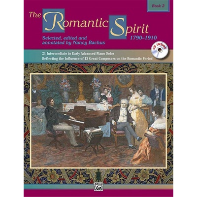 THE ROMANTIC SPIRIT 2 + CD romantické skladby pro středně pokročilé klavíristy