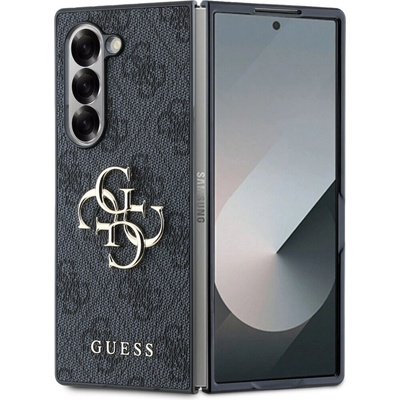 GUESS Гръб Guess PU 4G Metal Logo Case за Samsung Galaxy Z Fold 6 - Сив