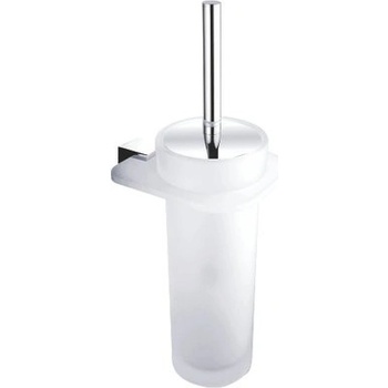 Nimco Kibo Toaletní WC kartáč, sklo rosené matné, Ki X3-94W-26