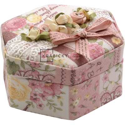 JKBox šperkovnice látková RG-26/A5