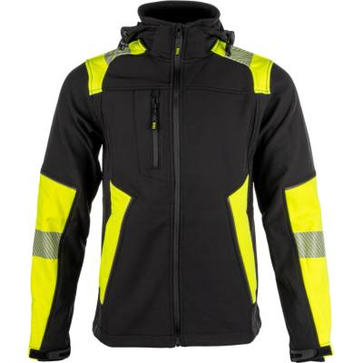 Bennon REFLECTOS JACKET BLACK YELLOW zimná pracovna bunda čierna Žltá