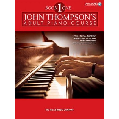 John Thompson's Adult Piano Course - Book 1: Elementary Level Book with Online Audio