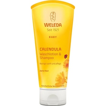 Image 1 of Weleda Бебешки душ-шампоан Невен , Weleda Shampoo Calendula & Showergel For Babies 200ml