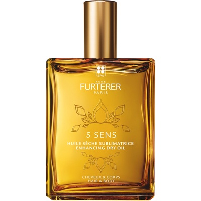Rene Furterer 5 Sens Сатенено сухо масло за коса и тяло, 100 ml