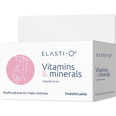 Elasti-Q Vitamins & Minerals s postupným uvolňováním 90 tablet