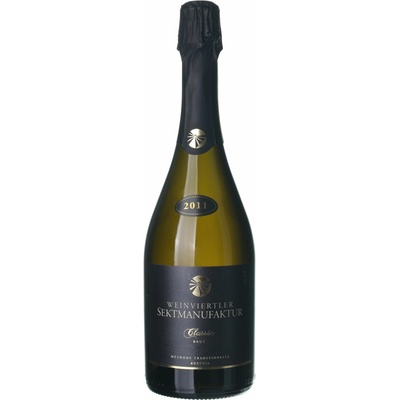Weinviertler Sektmanufaktur Blanc de Noirs Brut suché bílé 2011 12,5% 0,75 l (holá láhev)