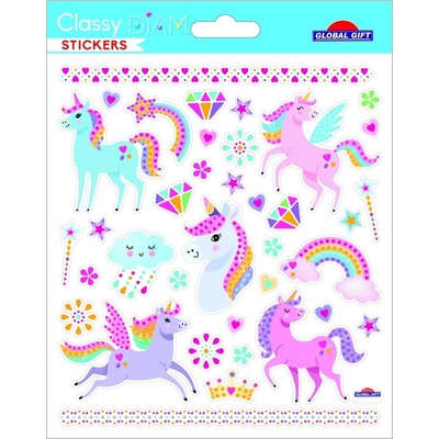 Samolepky jednorožci