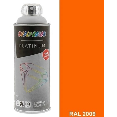 Dupli Color Platinum RAL 2009 oranžová saténová 400 ml