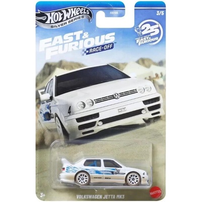 Mattel Hot Wheels Silver Series Fast and Furious Race-off Volkswagen Jetta MK3