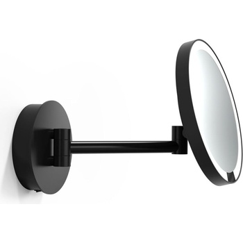 Decor Walther Увеличително козметично огледало x7 Just Look Plus стенно черен мат (0125960)