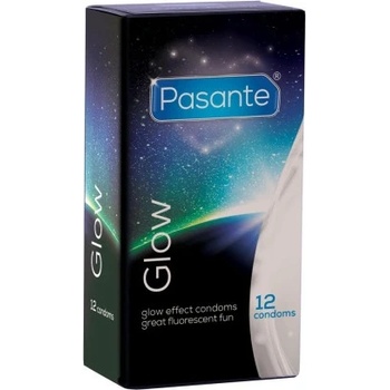 Pasante 12 бр. Светещи презервативи Pasante Glow In The Dark