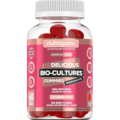 Nutrigums Bio-Cultures Microbiome 60 gummies