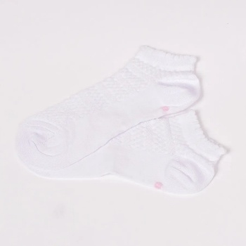 Image 1 of Снежно-бели детски къси чорапки