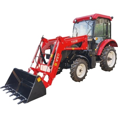 Tauros YTO ESK304 + čelný nakladač