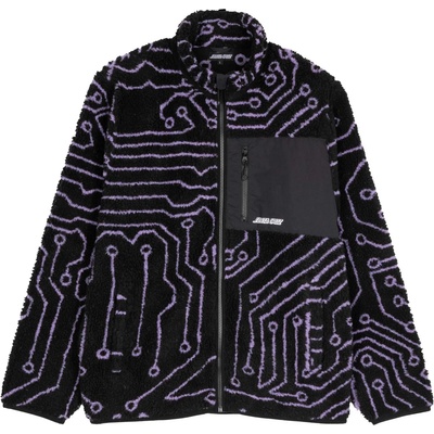 Santa Cruz Мъжко поларено яке Santa Cruz Freestyle Jacket Fleece jacket - Circuit - размер XXL (005-6465-0115)