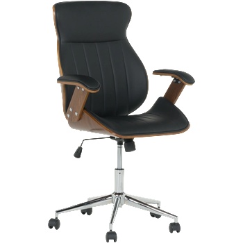 Carmen Президентски офис стол Carmen 6408 - орех-черен (3520066)