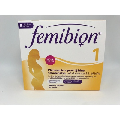 FemiBion 1 kyselina listová a Metafolin + vit. D3 60 tabliet