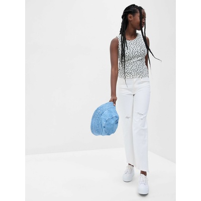 GAP Детски щампован потник GAP GAP | Byal | Момичешки | 104/110