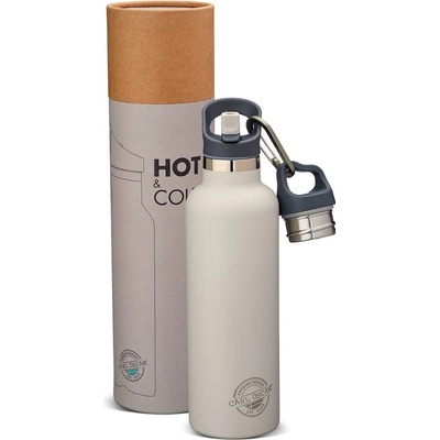 Carl Oscar Termofľaša antikor eco GREY s antikor slamkou 700 ml