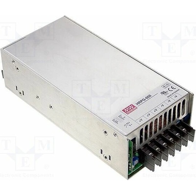 MEAN WELL HRPG-600-24 Napájecí zdroj: spínaný; k vestavbě,modulový; 648W; 24VDC; 27A