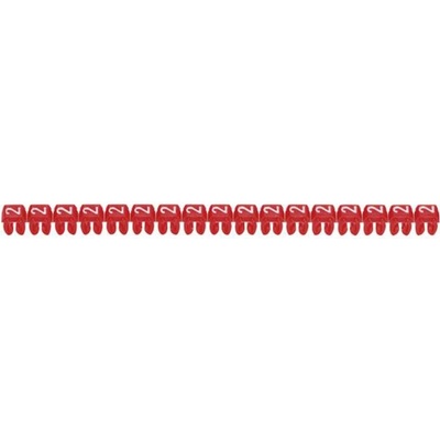 Legrand Legrand 038212 označovací klip na káble Odtlačok (Káblový značkovač) 2 Rozsah vonkajšieho priemeru 2 do 3.20 mm 038212; 038212