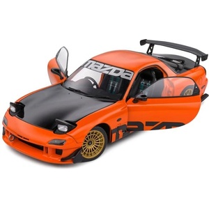 Solido 1: 18 mazda rx7 fd3rs solido works orange 1999 - solido