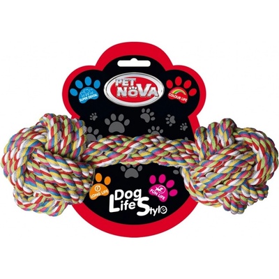 Pet Nova bavlněná činka 9 x 25 cm