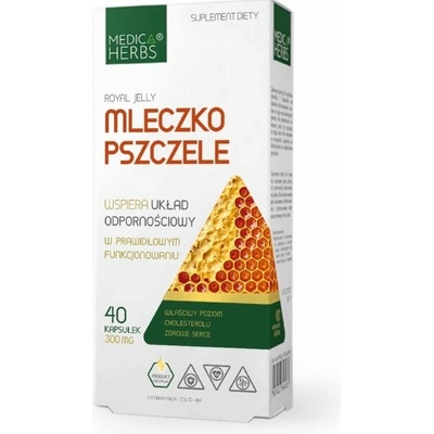 Medica Herbs Materská kašička 300 mg 40 kapsúl