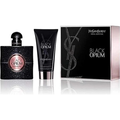 Комплект Black Opium - Парфюмна вода и Лосион за тяло, 2 x 50 ml