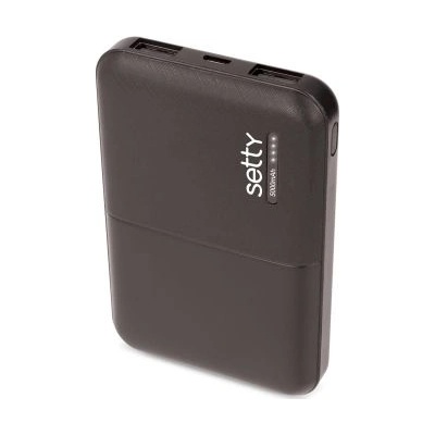 Setty SPB-05 5000mAh Power Bank черен (GSM043159)