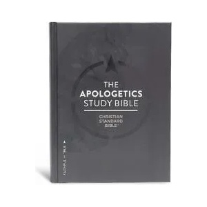 CSB Apologetics Study Bible, Hardcover: Black Letter, Defend Your Faith, Study Notes and Commentary, Ribbon Marker, Sewn Binding, Easy-To-Read Bible S | Holman Bible Staff (ISBN: 9781433644092)