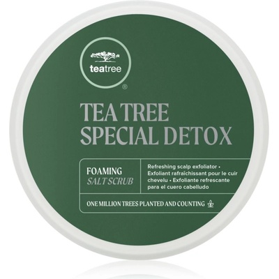 Paul Mitchell Tea Tree Special Detox Foaming Salt Scrub пилинг-пяна за коса и скалп 184ml