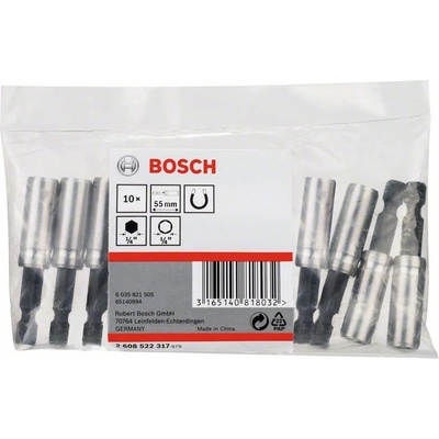 Univerzální magnetický držák bitů 10 pc 1/4", L 55 mm BOSCH 2608522317