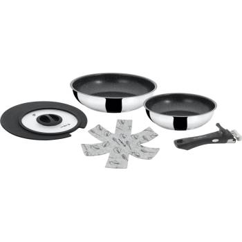 Brunner Academy double pan 22/20 cm Цвят: сребърен