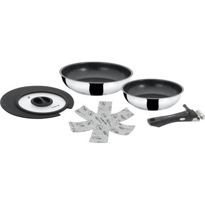 Brunner Academy double pan 22/20 cm Цвят: сребърен