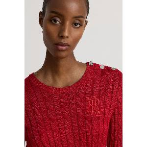 Ralph Lauren пуловер дамски с памук (200P14039) - answear - 410,53 лв