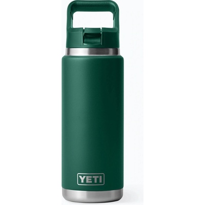 Yeti termo láhev Rambler Straw 769 ml black forest green