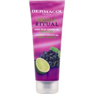 Dermacol Aroma Ritual Grape & Lime освежаващ душ гел 250 ml за жени
