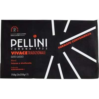 Pellini n.42 tradizionale mletá 3 x 250 g