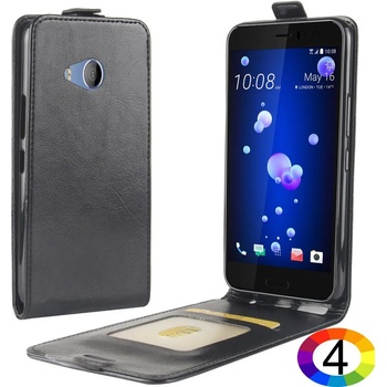 Image 1 of HTC U11 Life Flip3 Кожен Калъф и Скрийн Протектор