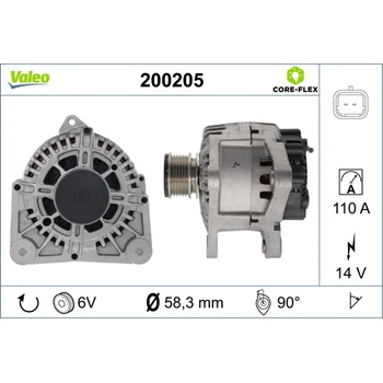 generátor VALEO 200205