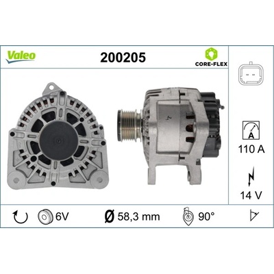 generátor VALEO 200205