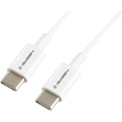 GoGEN USBCC100MM03 USB-C / USB-C, 1m, bílý
