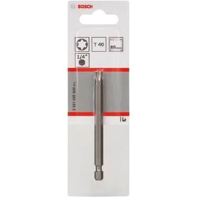 Bosch Skrutkovací hrot Extra Hart T40, 89 mm 2607001660