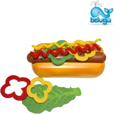 Beluga Дървена играчка Хот-Дог - Beluga