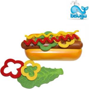 Beluga Дървена играчка Хот-Дог - Beluga